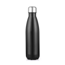 Black Yellow Thermos 350Ml Stainless Steel Vacuum Water Bottle Flask